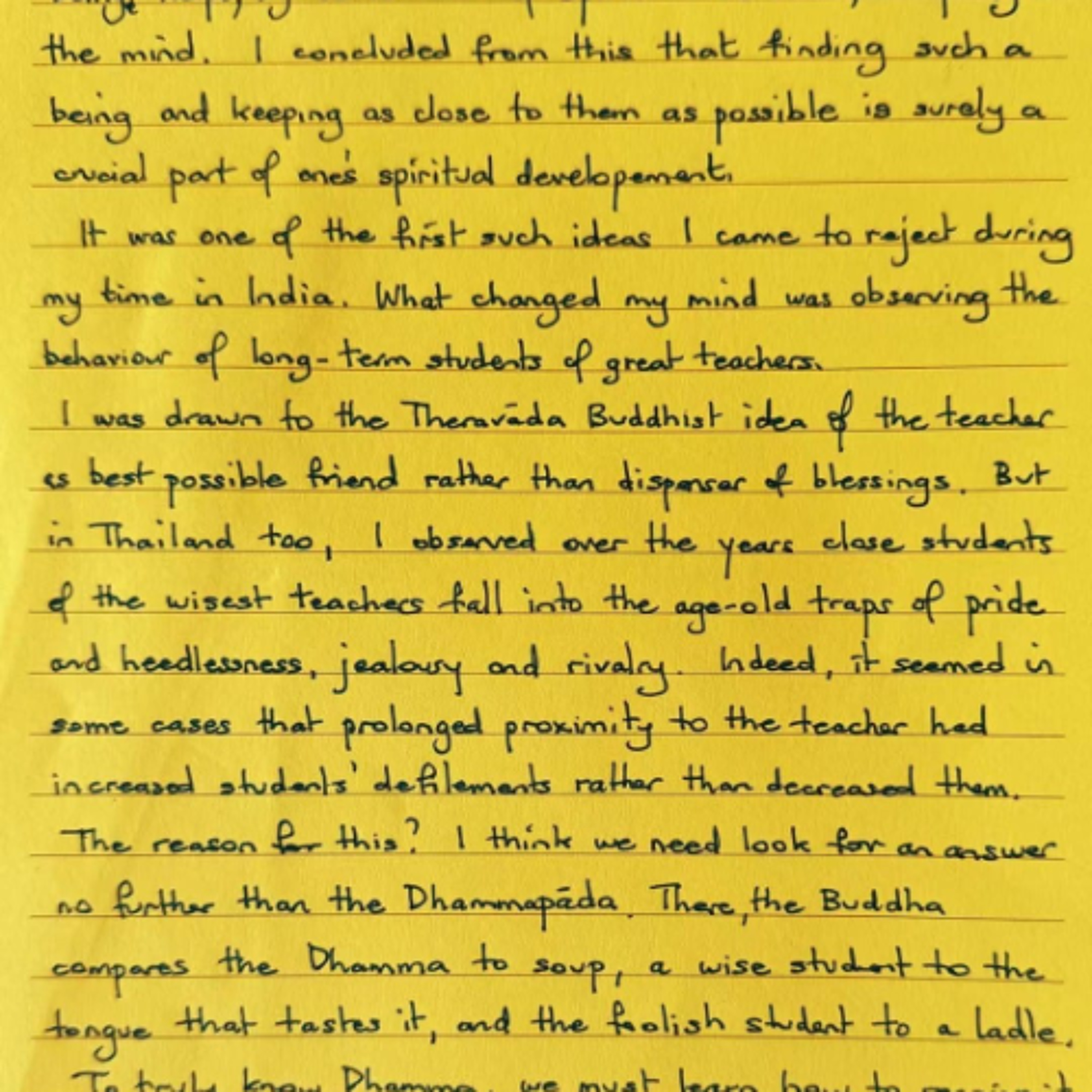 Nutrimento del Cuore - Foglietto Giallo del 2 dicembre 2025 sui maestri spirituali