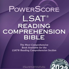 E-book download The PowerScore LSAT Reading Comprehension Bible