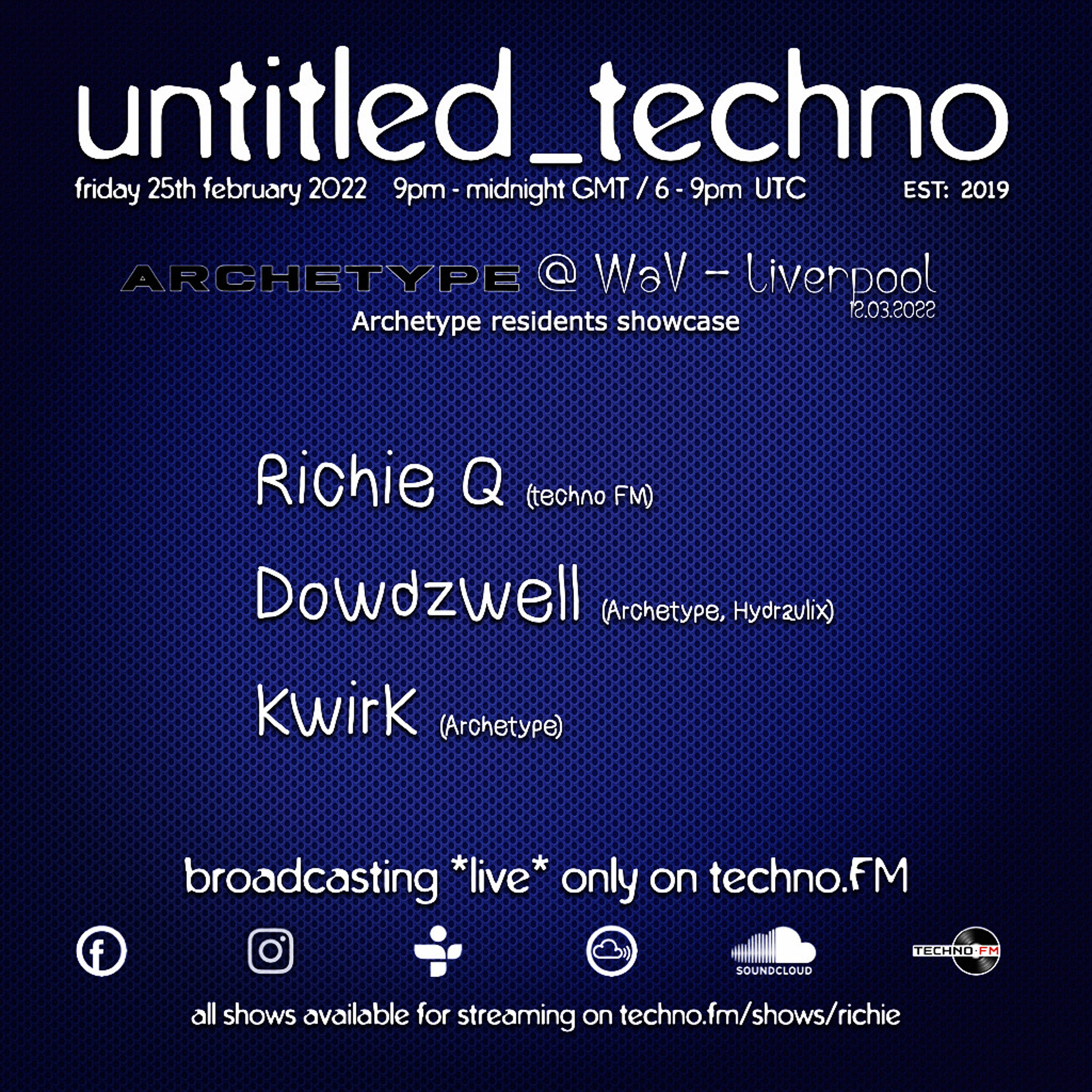Richie Q (untitled_techno *Live* on techno.FM)