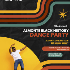 2024-02-18 Almonte 5th Annual Black History Month Dance live@AlmonteCurlingClub