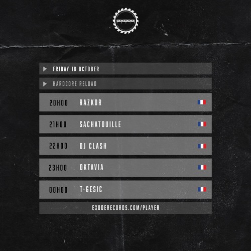 Dj Clash - Hardcore Reload 18.10.24