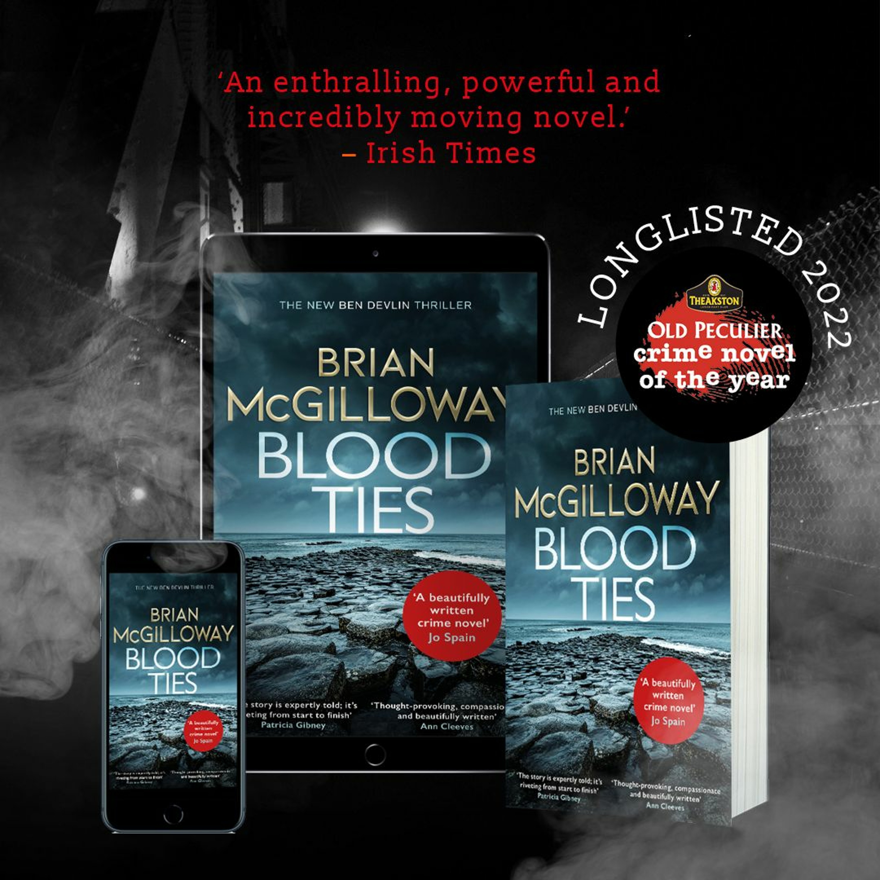 Brian McGilloway - Theakston Old Peculier Crime Novel of the Year 2022 Interview episode artwork