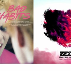 Ed Sheeran x Zedd, Jon Bellion - Bad Habits Vs. Beautiful Now (NightBOSS Remix)