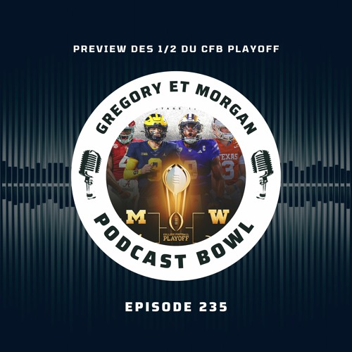 Podcast Bowl – Episode 235 : Spécial Preview du College Football Playoff 2023-24