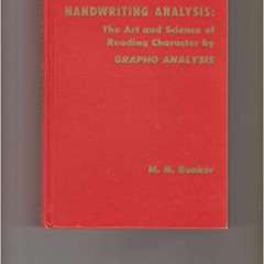 READ KINDLE 📥 Handwriting analysis;: The art and science of reading character by gra