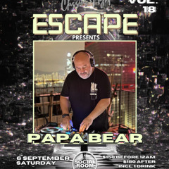 Papa Bear Live @ Escape Trance Classics #3 @ Social Room HK (re-recorded) - 6 September 2025