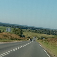 Once again, the road calls (In the garden with cicadas) -- Снова дорога зовёт и манит в даль