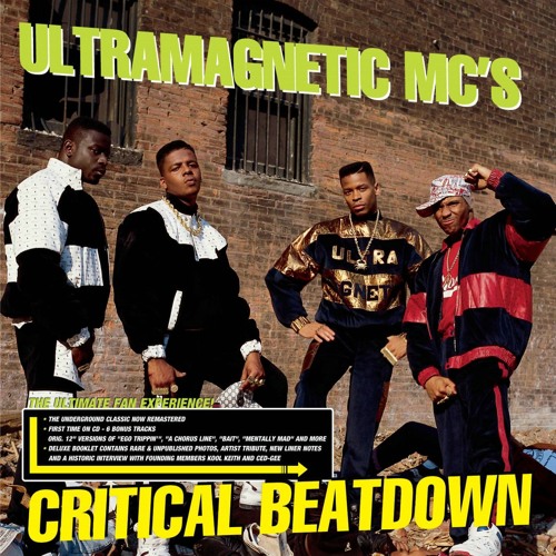 Stream Ultramagnetic Mcs | Listen to Critical Beatdown (Re-Issue