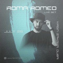 Roma Romeo - Live Stream @ Misto FM Radio | Virgin Izakaya, Dubai | Jul 26