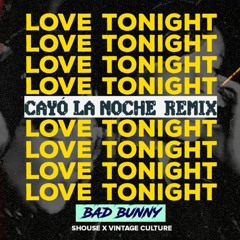 CAYO LA NOCHE x SOY PEOR x LOVE TONIGHT (Paula B Remix) - Bad Bunny x Quevedo x Shouse
