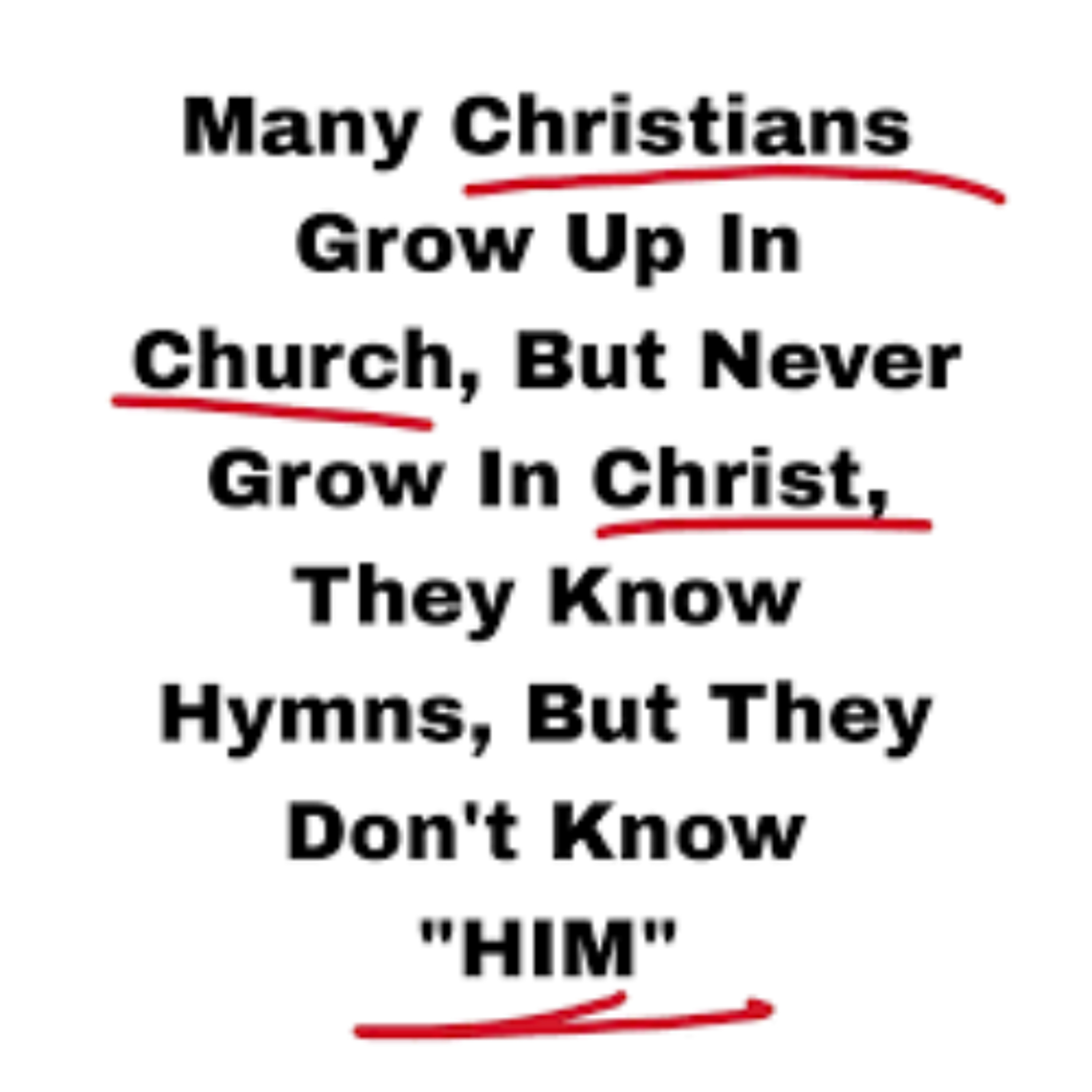 "I Grew up In Church" What does that mean?