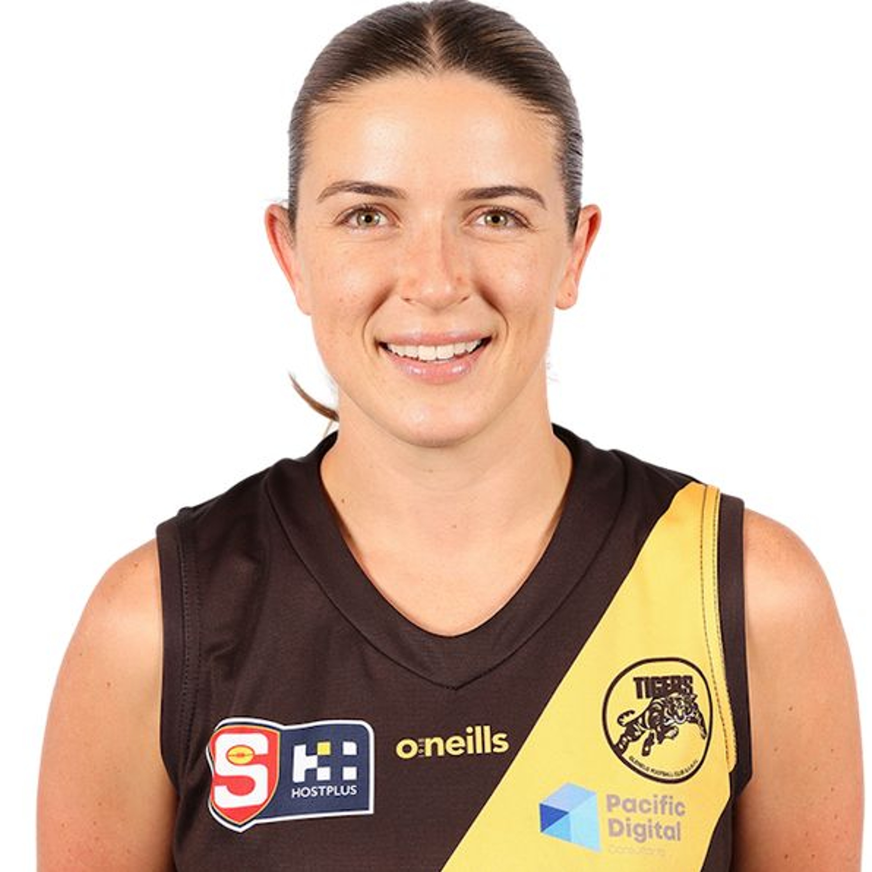 Glenelg's Ellen Tyminski chats about her 50th SANFLW League game episode artwork