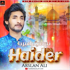 Nara Haider Ameer Da | Arslan Ali | 2024 || Qasida Mola Ali A.s