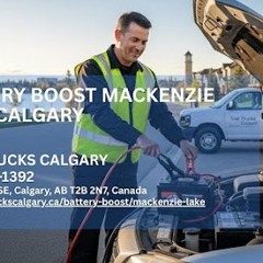 Battery Boost McKenzie Lake Calgary | 587-800-1392 | Tow Trucks Calgary