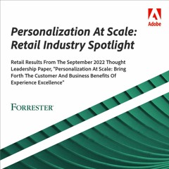 Personalization at Scale: Retail Industry Spotlight