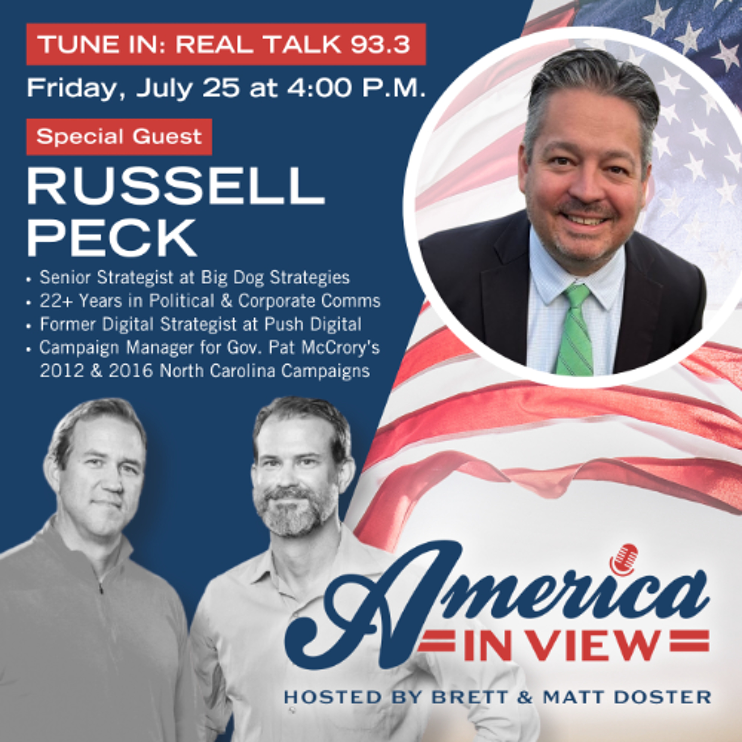 Top Headlines from the Week & Insight into the NC Senate Race with Special Guest Russell Peck episode artwork