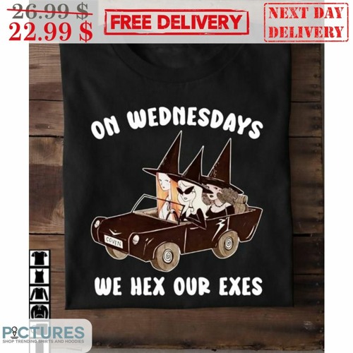 Witch On Wednesdays We Hex Our Exes Shirt