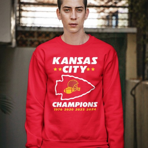 Stream Chiefs Super Bowl 2024 Championship Sweatshirts by Tee