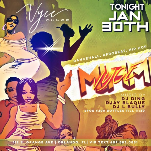 Miami Vyce At Vyce Lounge Orlando 1.30.21
