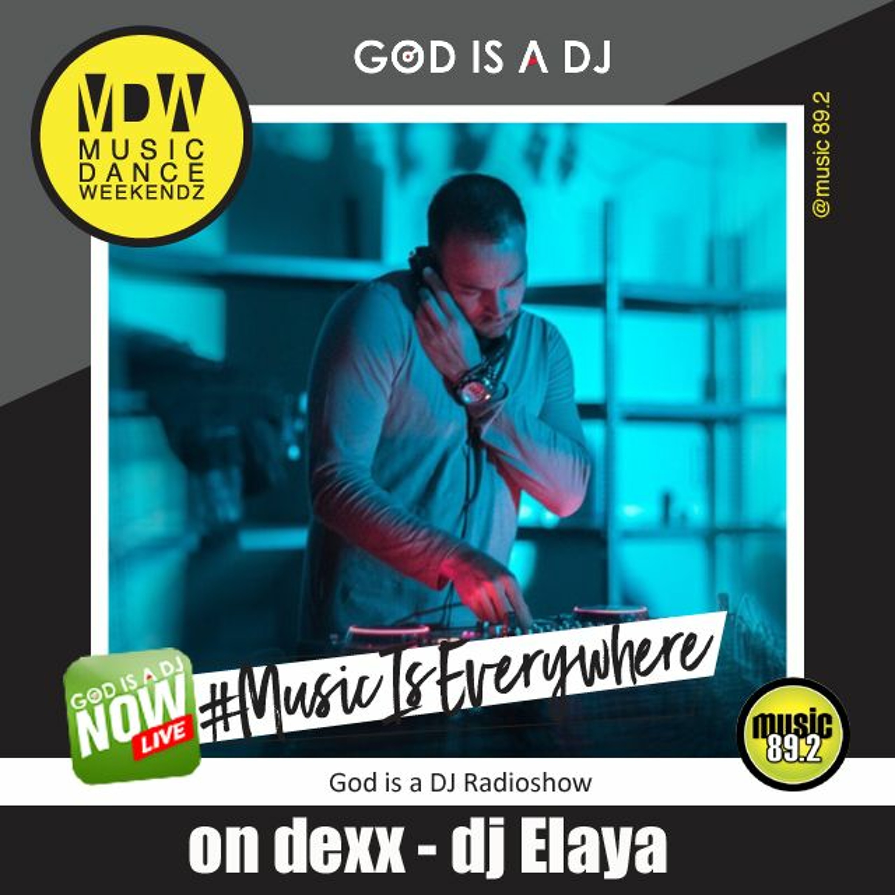 Live dj set on MUSIC FM 89.2 (12-4-2020) via God is a dj radio show. episode artwork