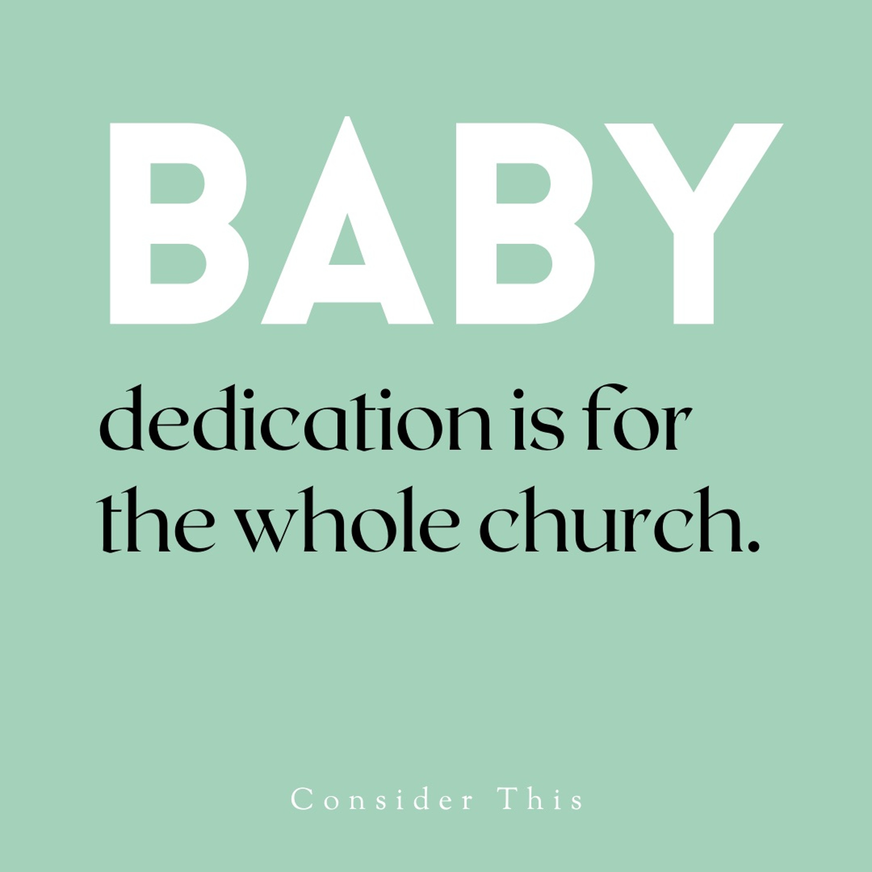 Episode 127: Why Baby Dedication is for the Whole Church episode artwork