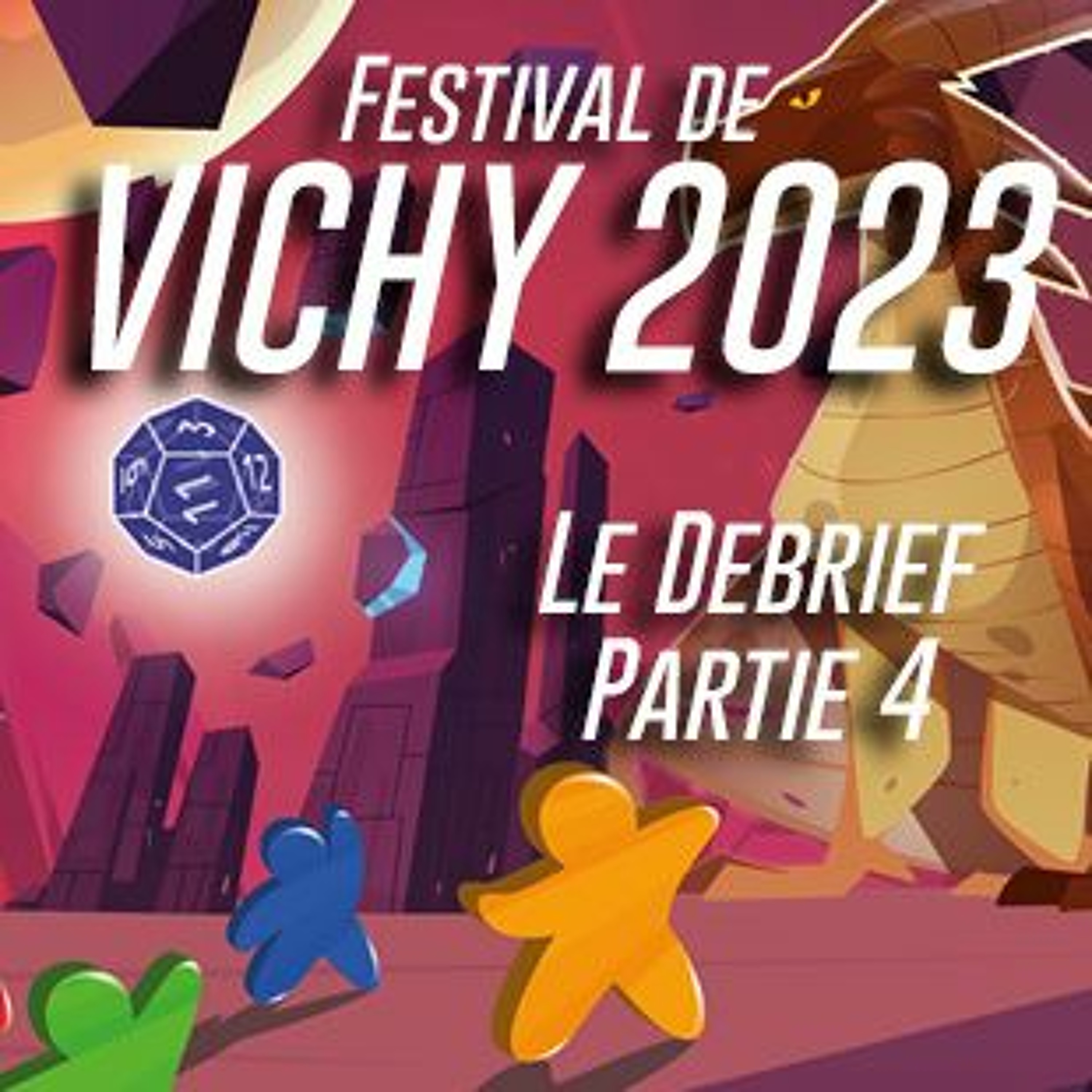Debrief Festival des jeux de Vichy 2023 - partie 4 : Perspectives, Mind Map, Courtisans, Quickshot.. episode artwork