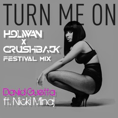 David Guetta Ft. Nicki Minaj - Turn Me On (Holiwan X CRUSHBACK  Festival Mix)