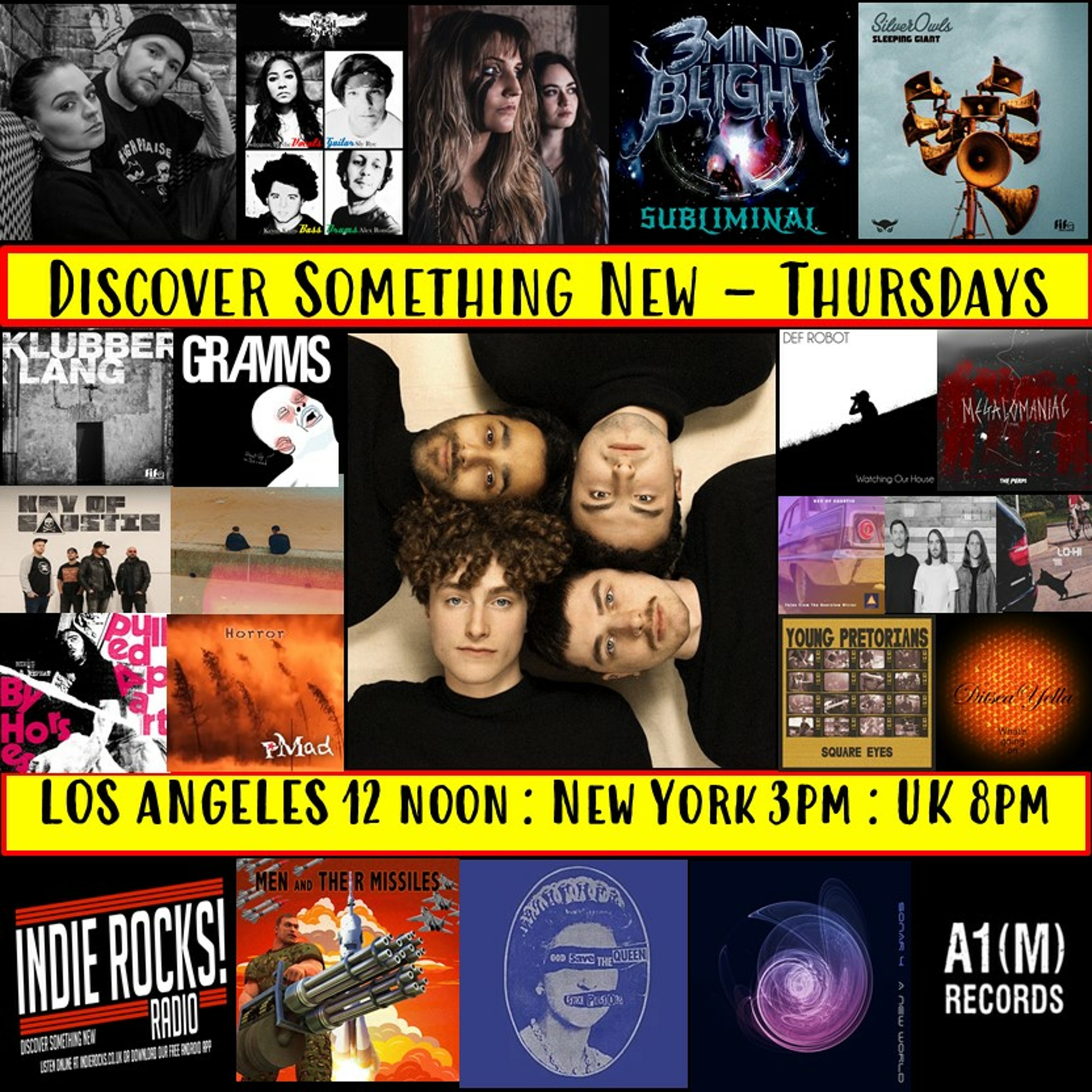 A1M new Music Show - Discover New Music - Indie Rocks Radio