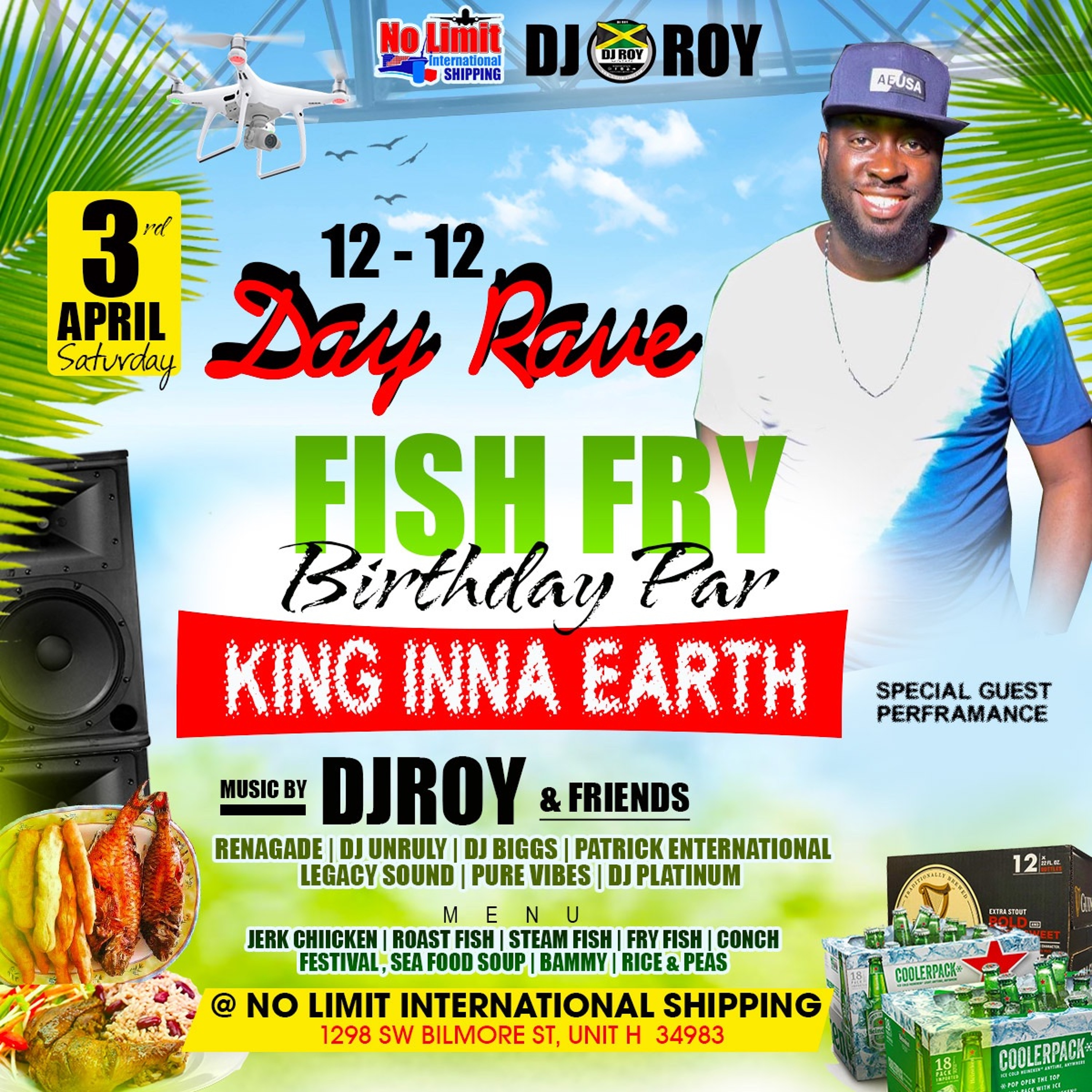 DJ ROY BIRTHDAY PAR DJ ROY X UNRULY RAZOR X DJ SUNNY  4.3.21 [LOVE AUDIO]