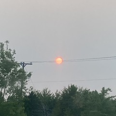 red sun