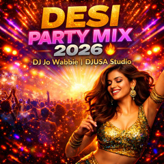 Desi Party Mix 2026 🔥 | Bollywood, Punjabi, Malayalam Mashups | DJ Jo Wabbie @ DJUSA Studio