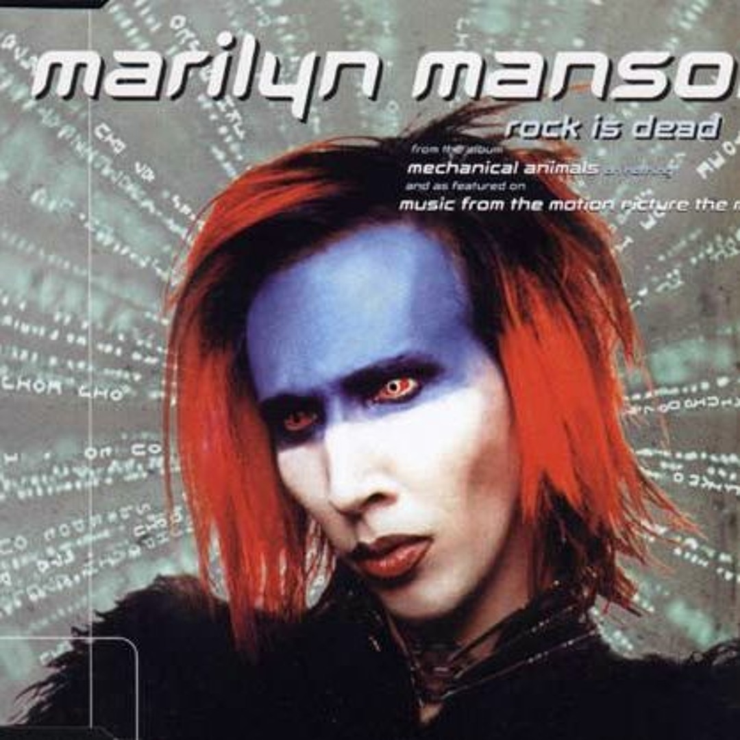 MARILYN MANSON mechanical animals ポスター