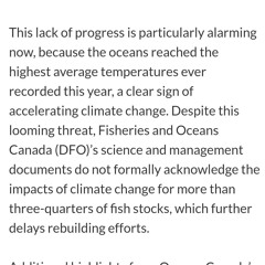 DFO is a laughing stock