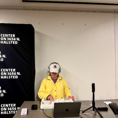 mixing jazz house for an astrology pop up in Chicago