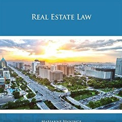[Access] EPUB KINDLE PDF EBOOK Real Estate Law by  Marianne M. Jennings 📙