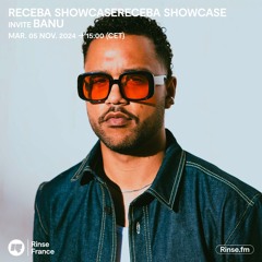 Receba showcase invite Banu - 05 Novembre 2024