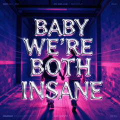Baby we're both insane