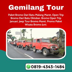 Paket Wisata Bromo September, Hub 0819-4343-1484