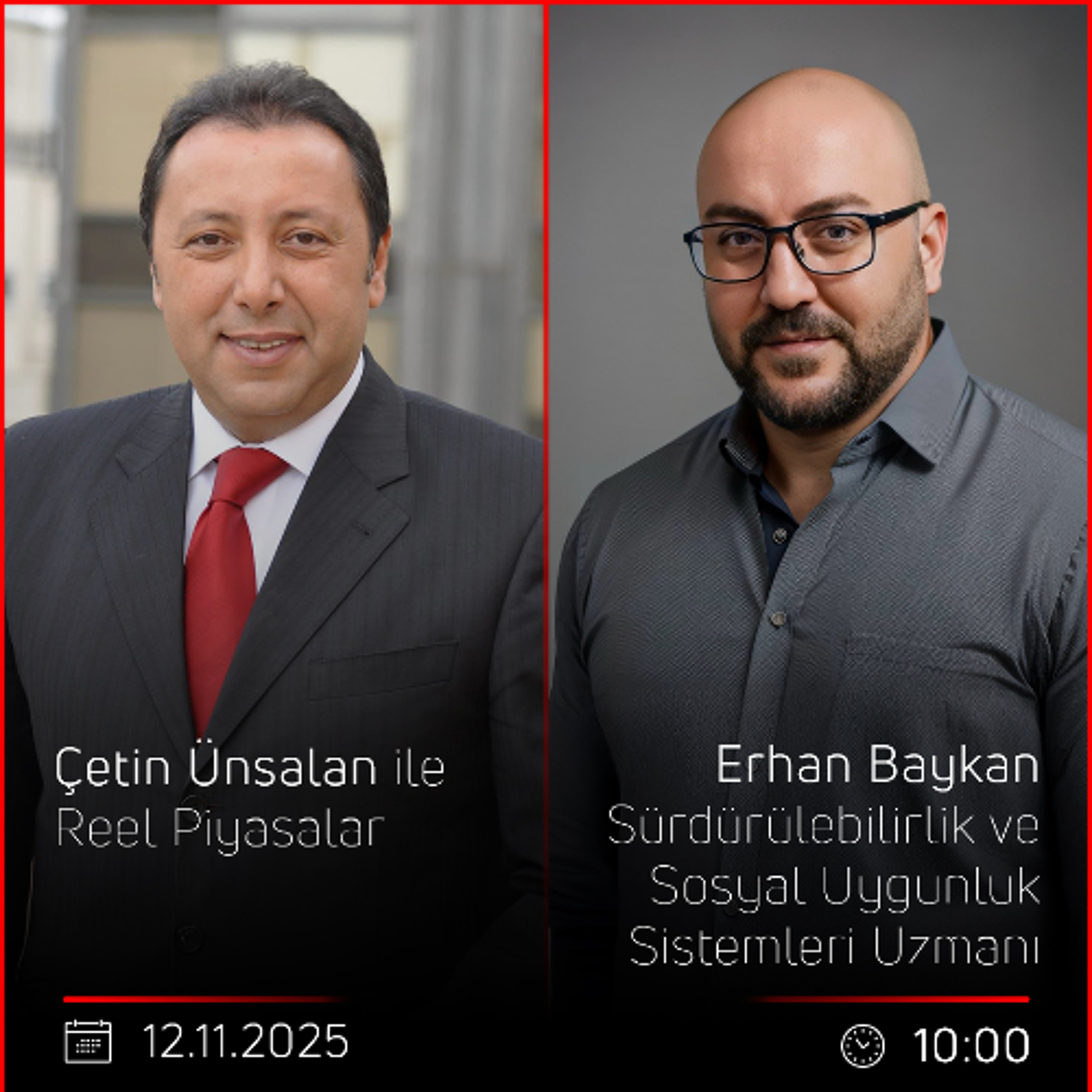 Erhan Baykan - Çetin Ünsalan ile Reel Piyasalar episode artwork