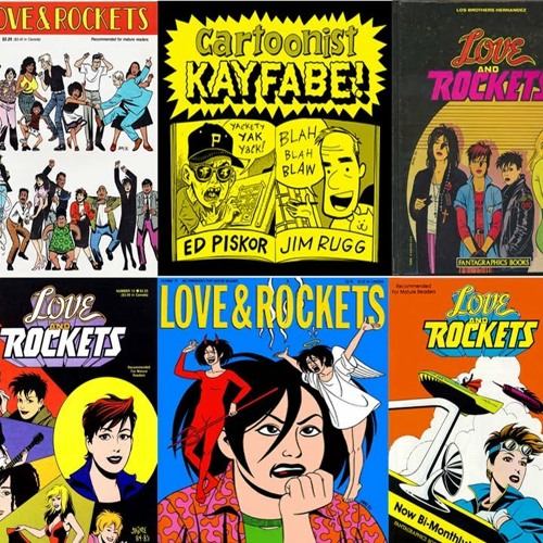 Love and Rockets! Cover to Cover! A Walkthrough of All The Covers From the  First Volume! 