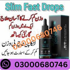 Slim Fast Drops  Price in Pakistan 03000680746