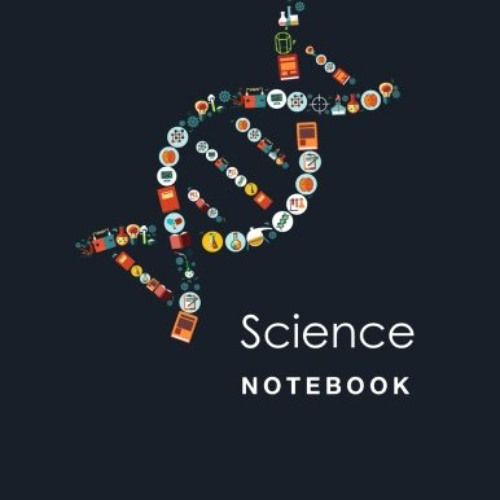 GET EPUB 📰 Science Notebook: Blank and Lined pages (DNA) by  Science and Math Books