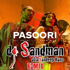 Pasoori (dj Sandman Remix) | Ali Sethi x Shae Gill