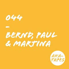 aka-tape no 44 by bernd, paul & martina