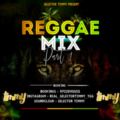 SELECTOR TIMMY PRESENT REGGAE MIX PART 1