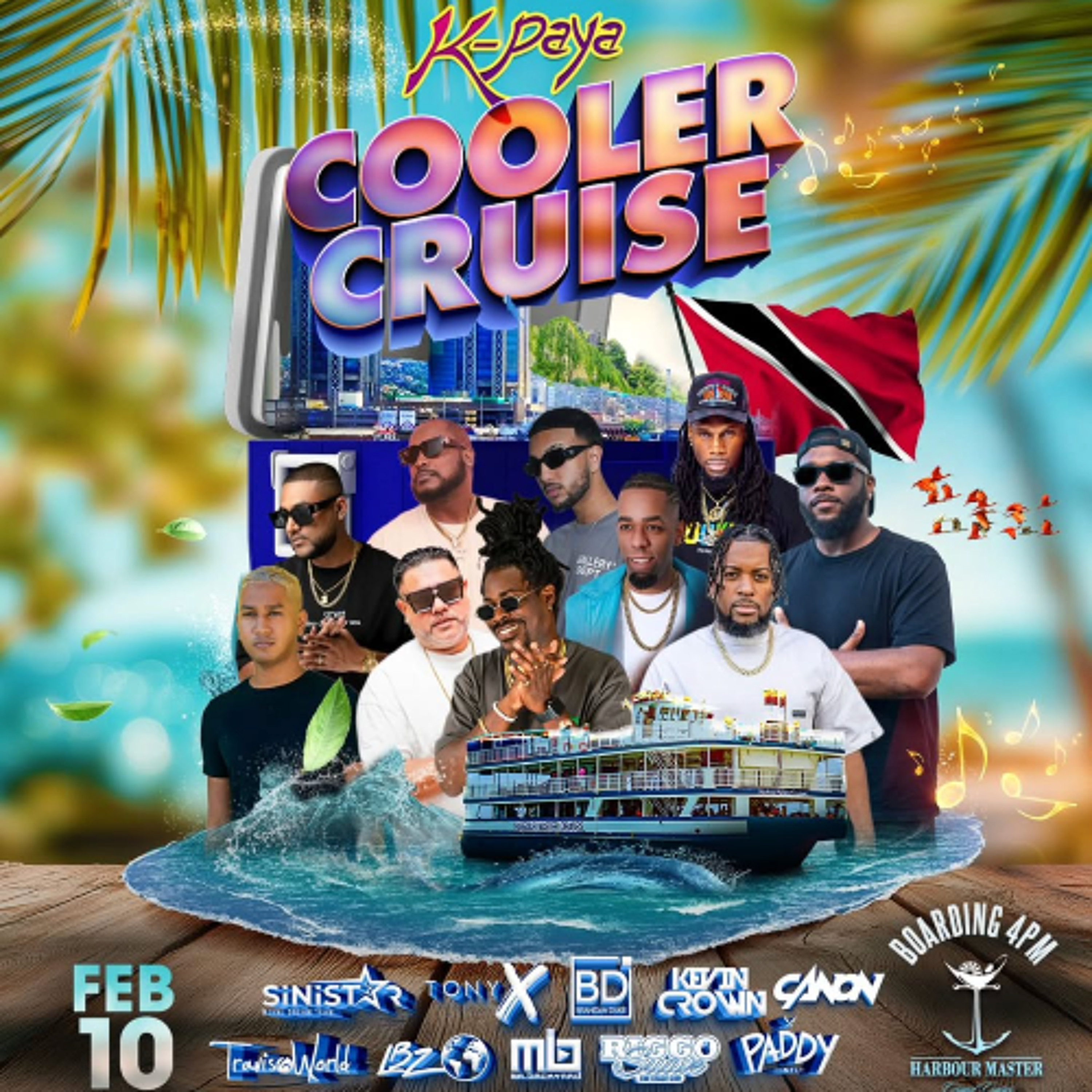 K-PAYA Cooler Cruise (Trinidad) | 02.10.26 (Live Audio)