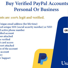 Buy Verified Paypal Accounts-100% Genuine, Safe, Real