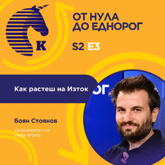 S2E3: Как растеш на Изток с Боян Стоянов, Veda Works