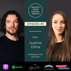 Digitalisation, bien-être digital et santé au travail – avec Justine Dima