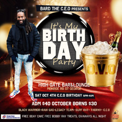 BIRTHDAY JUGGLIN OCT 4TH (CEO)